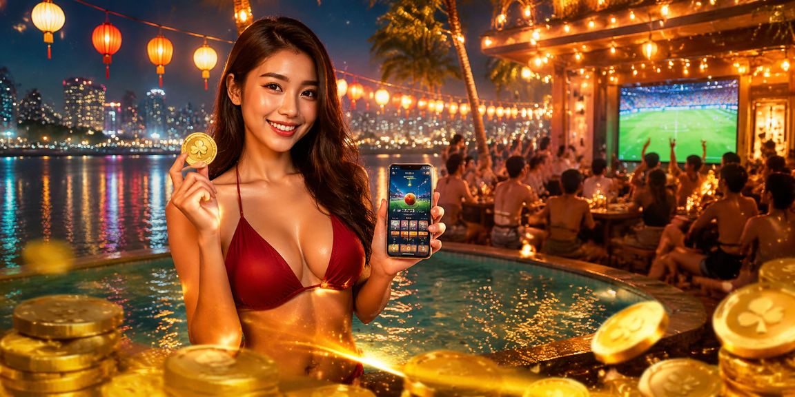 Giao diện ứng dụng 2066 tại Nha Trang về đêm